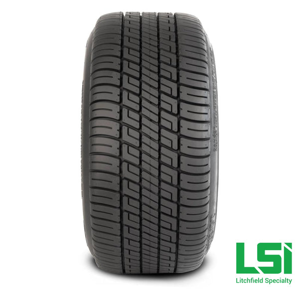 12X7 Matte Black Casino Wheel On 215/50-12 Deli Tire 12 Low Profile Assembly