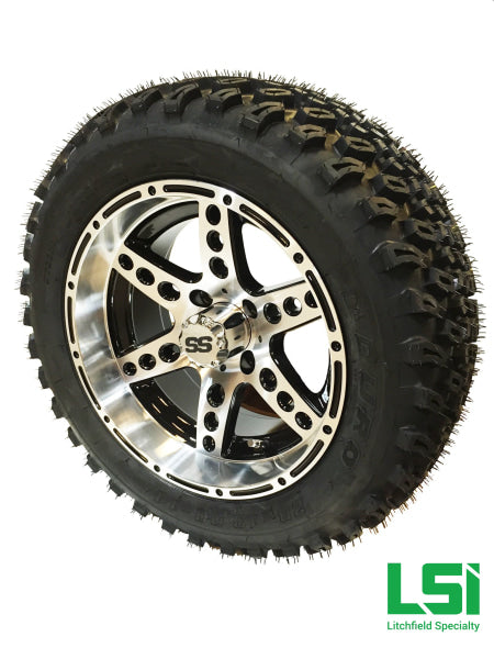 23X10.00-14 Duro Desert On Chaos Machined/black Wheel Tire/wheel Assembly