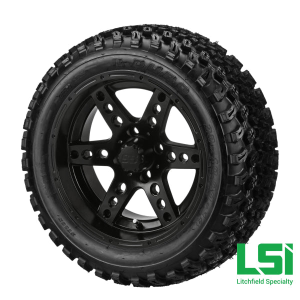 23x10.00-14 Duro Desert on Chaos Matte Black Wheel default Tire/Wheel Assembly