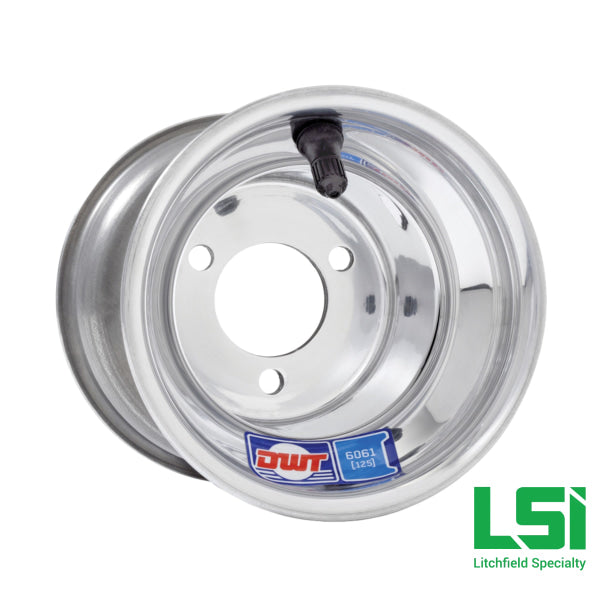 5x7.75 (2.5N + 5.25N) 3/2.5 Polished Aluminum Wheel