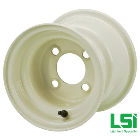 8X7 Almond Golf Cart Wheel