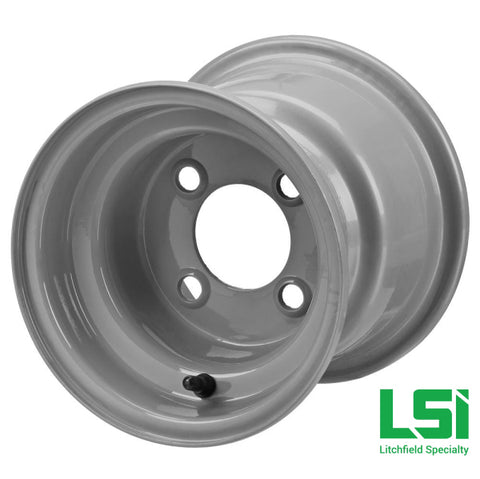 8X7 Gray Golf Cart Wheel