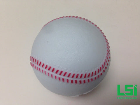9 White Rubber Baseballs Ball