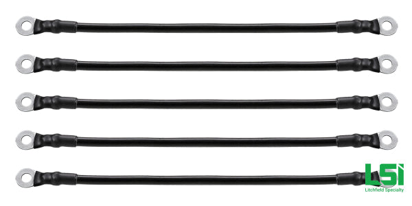 Battery Cable Set For Club Car Ds 36V 1981+ By Route 66 Golf Cart Accessories Cables