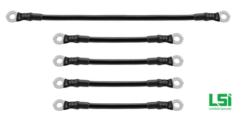 Battery Cable Set For Ezgo Medalist/txt 1994+ By Route 66 Golf Cart Accessories Cables