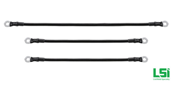 Battery Cable Set For Yamaha Drive W/12V Batteries By Route 66 Golf Cart Accessories Cables