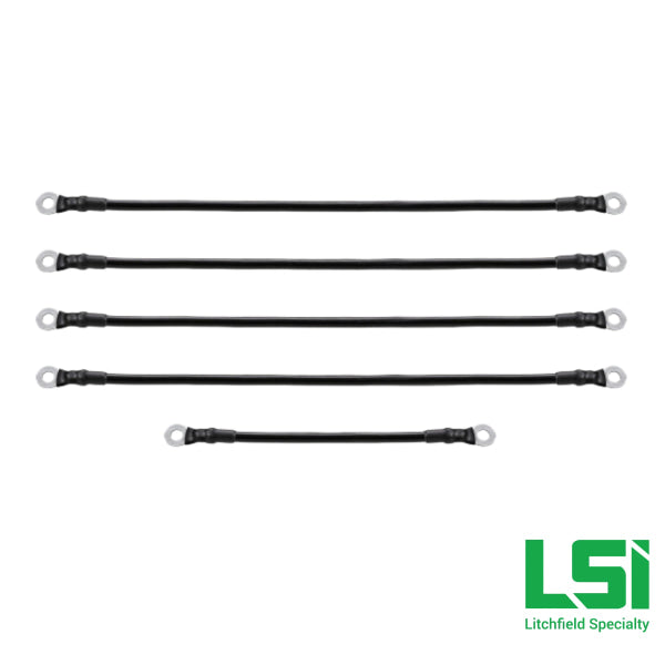 Battery Cable Set for Yamaha G22 by Route 66 Golf Cart Accessories Battery Cables