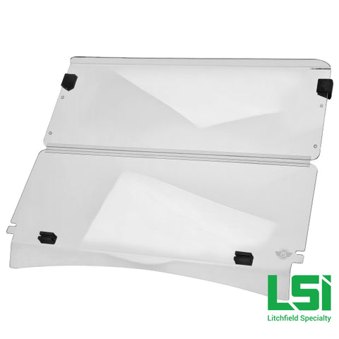 Clear Windshield For E-Z-Go Txt Freedom 2014 & Later By Route 66 Golf Cart Accessories Windshields