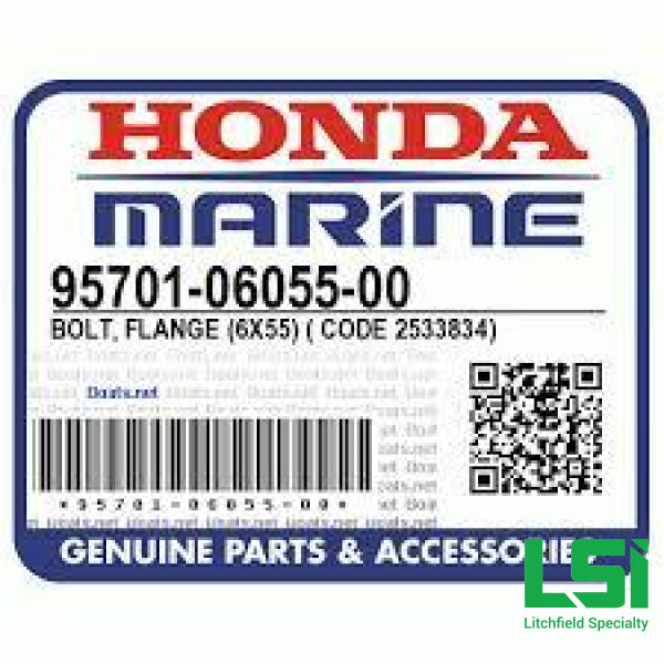 Clutch Case Flange Bolt (6X55) For Gx160/gx200 Engine Part