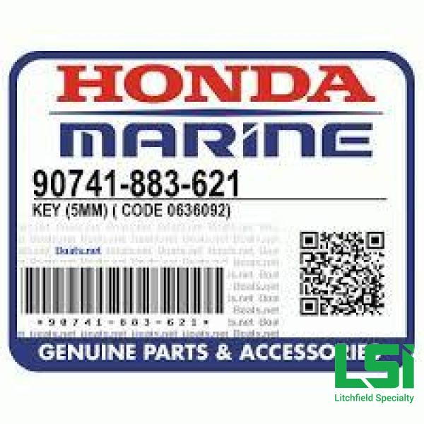 Clutch Key (5Mm) For Gx160/gx200 Engine Part