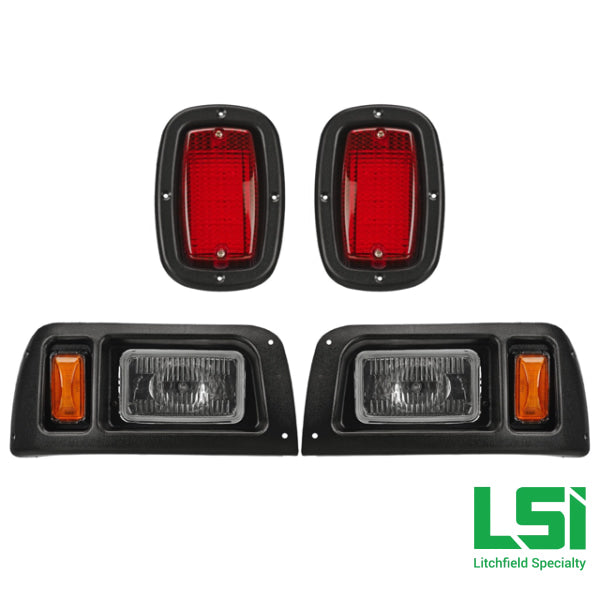 Halogen Light Kit For Club Car Ds By Route 66 Golf Cart Accessories Kits