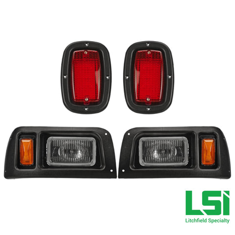 Halogen Light Kit For Club Car Ds By Route 66 Golf Cart Accessories Kits