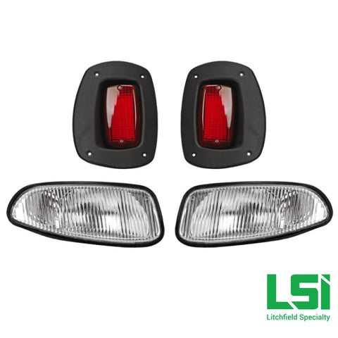 Halogen Light Kit For E-Z-Go Rxv 16+ By Route 66 Golf Cart Accessories Kits