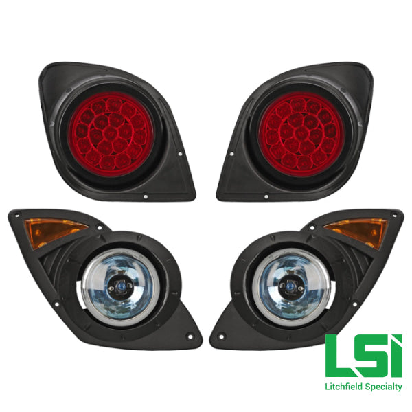 Halogen Light Kit For Yamaha Drive By Route 66 Golf Cart Accessories Kits