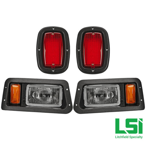 Halogen Light Kit For Yamaha G14-G22 By Route 66 Golf Cart Accessories Kits