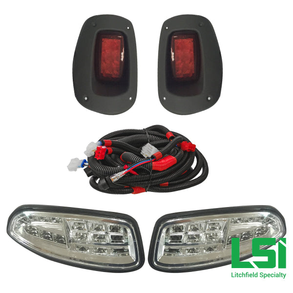 Led Light Kit For E-Z-Go Rxv 16+ By Route 66 Golf Cart Accessories Kits