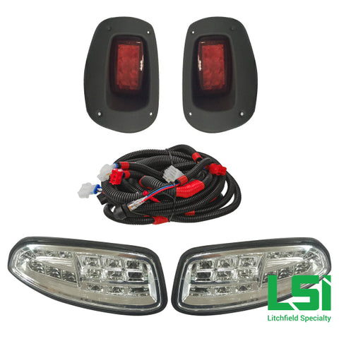 Led Light Kit For E-Z-Go Rxv 16+ By Route 66 Golf Cart Accessories Kits
