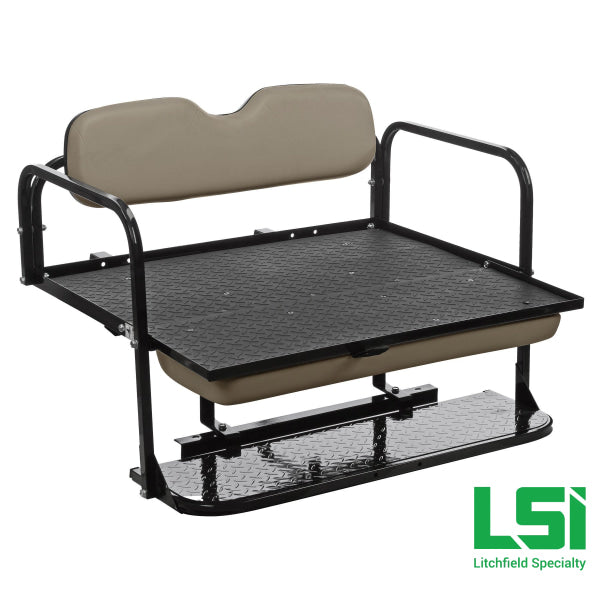 Rear Flip Seat Kit For E-Z-Go Rxv