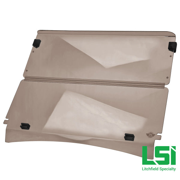 Tinted Windshield For E-Z-Go Txt Freedom 2014 & Later By Route 66 Golf Cart Accessories Windshields