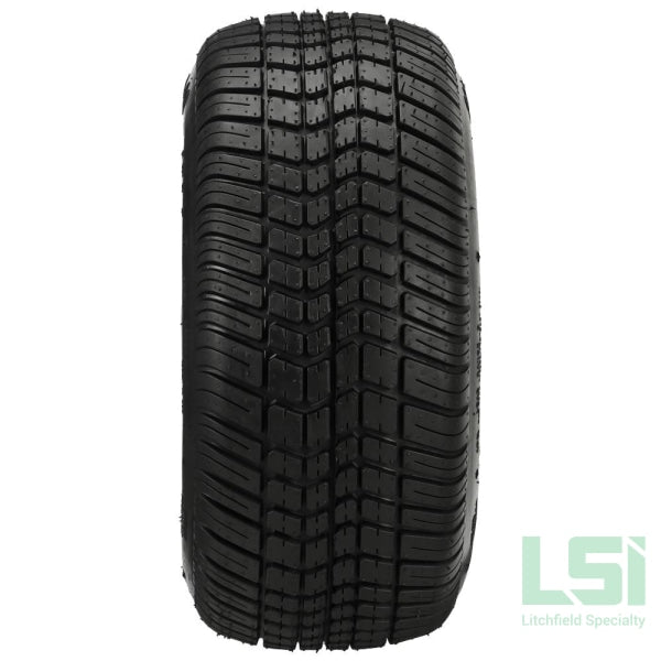 10X7 Black/machined Casino Wheel On 205/50-10 Lsi Elite Tire 10 Low Profile Assembly