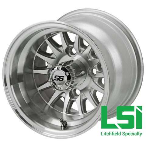 10X7 Machined 14-Spoke Wheel -10