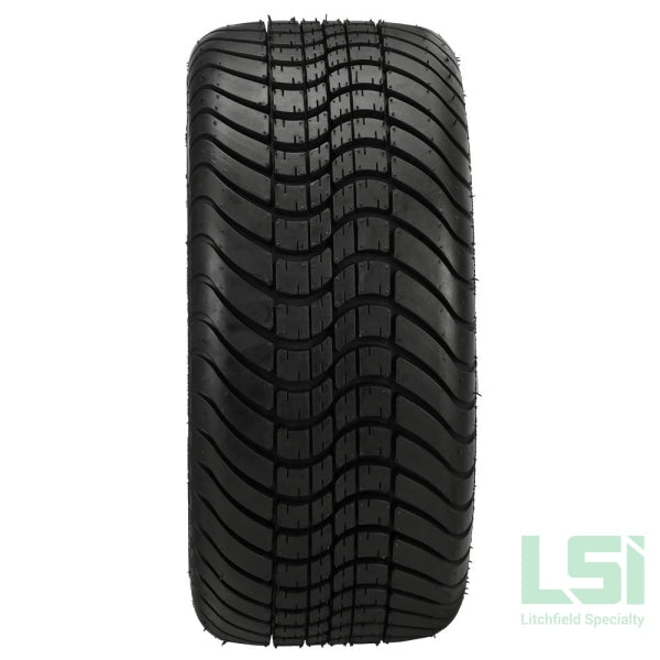 12X7 Black & Machined Azusa Wheel On 215/35-12 Lsi Elite Tire 12 Low Profile Assembly